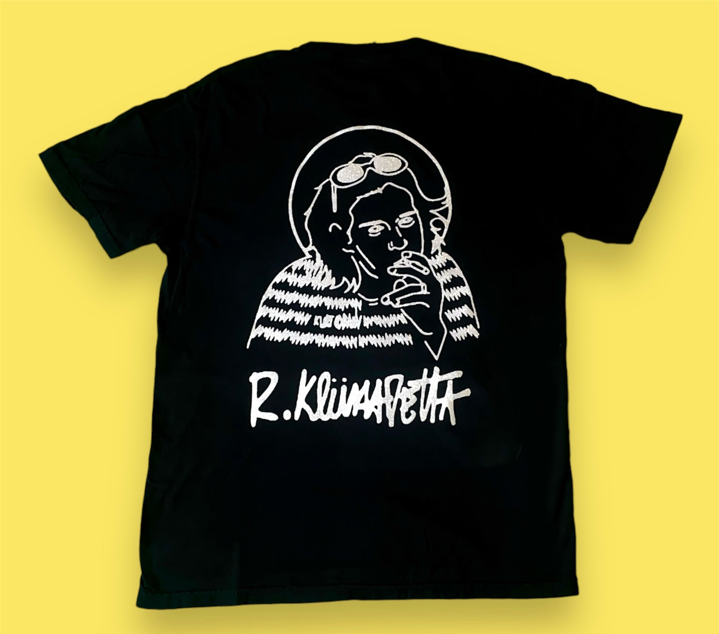 BZKN X LUNADETTA KURT COBAIN VINYL TEE